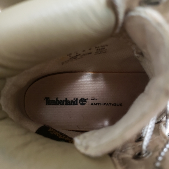 Timberland 6" Limited Edition 6248B Cream Floral boots - Picture 12 of 13